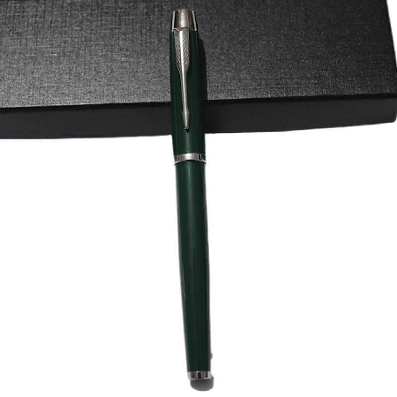 Los fabricantes venden bolígrafos de firma de cuentas de metal, 17 colores opcionales, soporte para hacer logotipos, bolígrafos de góner de regalo de oficina de negocios