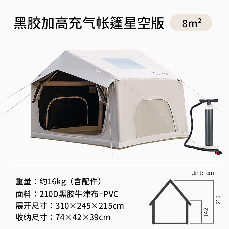 [Windproof and rainproof] Oxford cloth [8M] Vinyl starry sky style