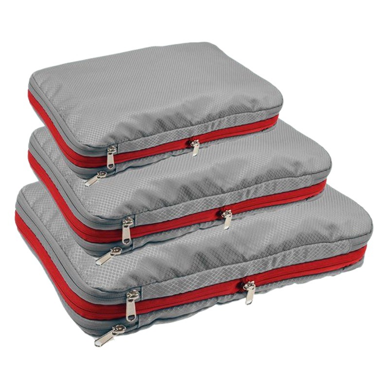 Amazon Travel bolsa de almacenamiento comprimido bolsa de almacenamiento de gran capacidad de doble capa traje de almacenamiento de nylon comprimido