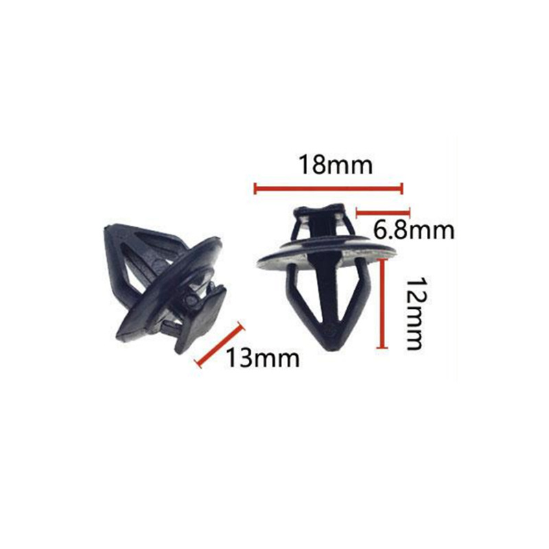 Adecuado para Hyundai yashili piezas de automóviles al por mayor cola de coche de plástico clip de nylon hebilla accesorios del coche D74