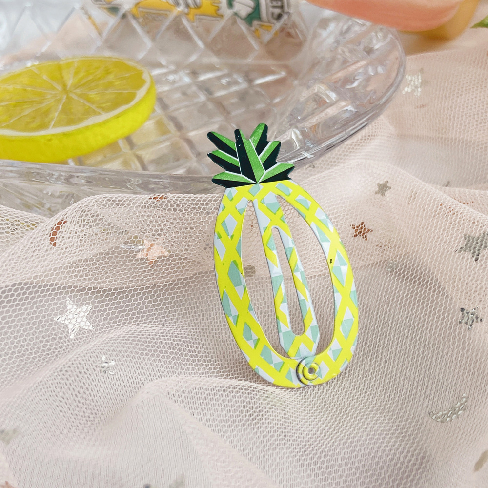 Geometric Fruit Bulk Yellow Hairpin display picture 9