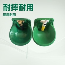 羊用自动饮水碗塑料铜阀饮水器羊自动饮浮球水碗饮水机跨境专供