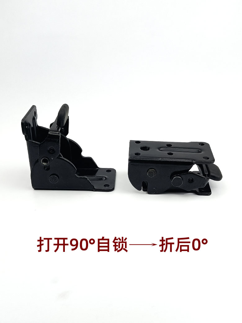 LL 스몰 사이즈 90 도 셀프 잠금 힌지 접이식 힌지 테이블 다리 보드 RV 커피 테이블 스테인레스 스틸 가구 하드웨어 할인