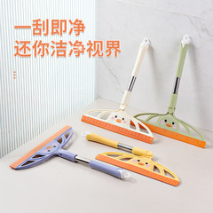 Wiper Duck Cartoon Folding Glass Scraper Cleaning Tool Home Use Floor Scraper Dust Remover Good Helper