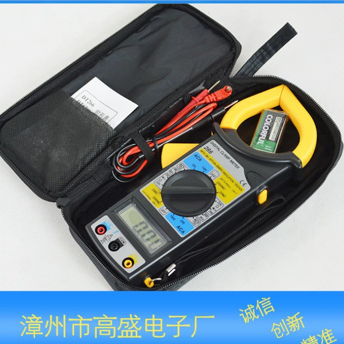 Цифровые клещи мультиметр DT266 хранение данных сильноточных токоизмерительных клещей Goldman Sachs Electronics