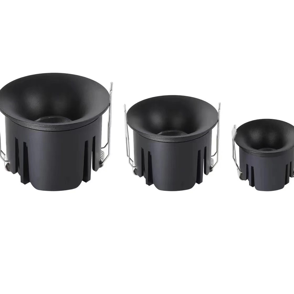 풀 스펙트럼 스포트라이트 아크 스포트라이트 다운 라이트 COB 임베디드 딥 컵 안티 눈부신 거실 가정용 힐 스포트라이트