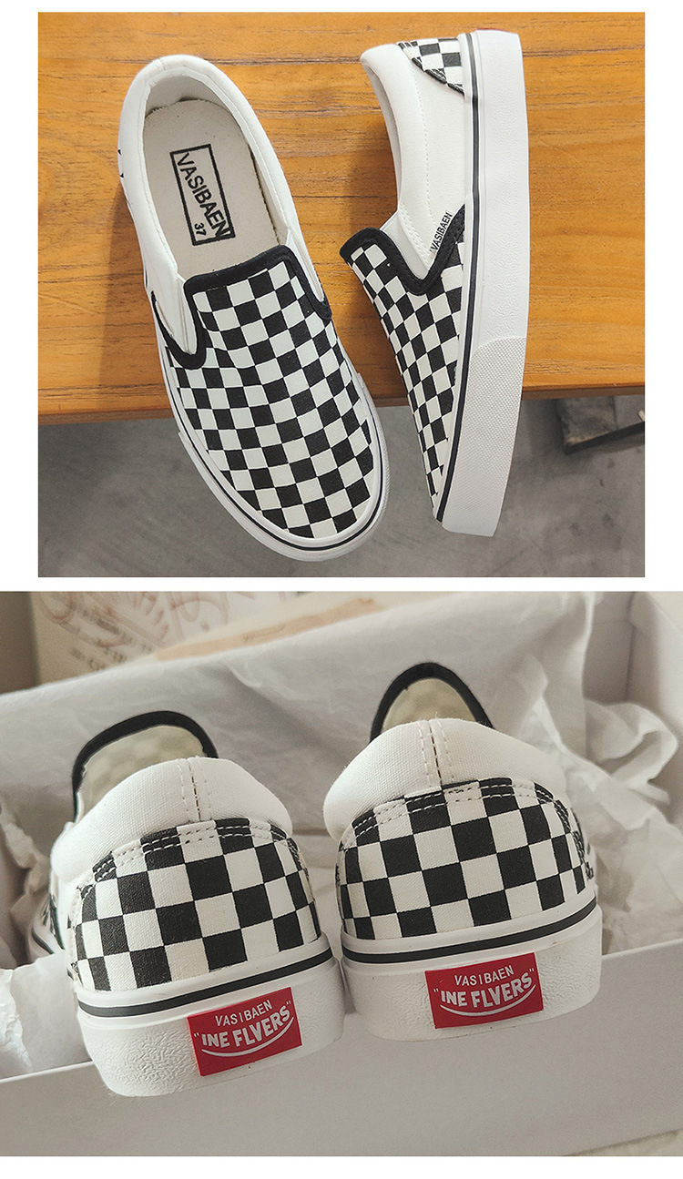 VASIBAEN Jiaben 2023 Nouvelle version coréenne des chaussures en toile à enfiler Uzzang Baskets décontractées pour femmes_voghion.com