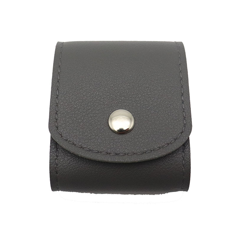 회색 가죽 케이스