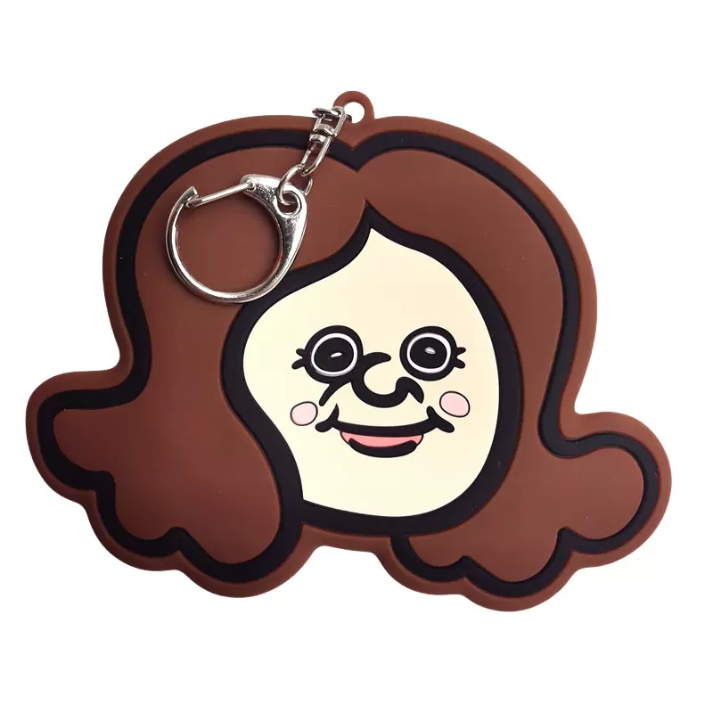 工厂生产定制硅胶零钱包耳机线收纳包 创意立体公仔硅胶零钱包