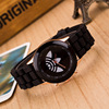 Fashionable silica gel quartz watch suitable for men and women, simple and elegant design