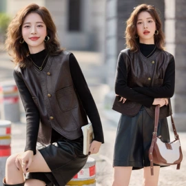 休闲裤;男式大衣;女式皮衣