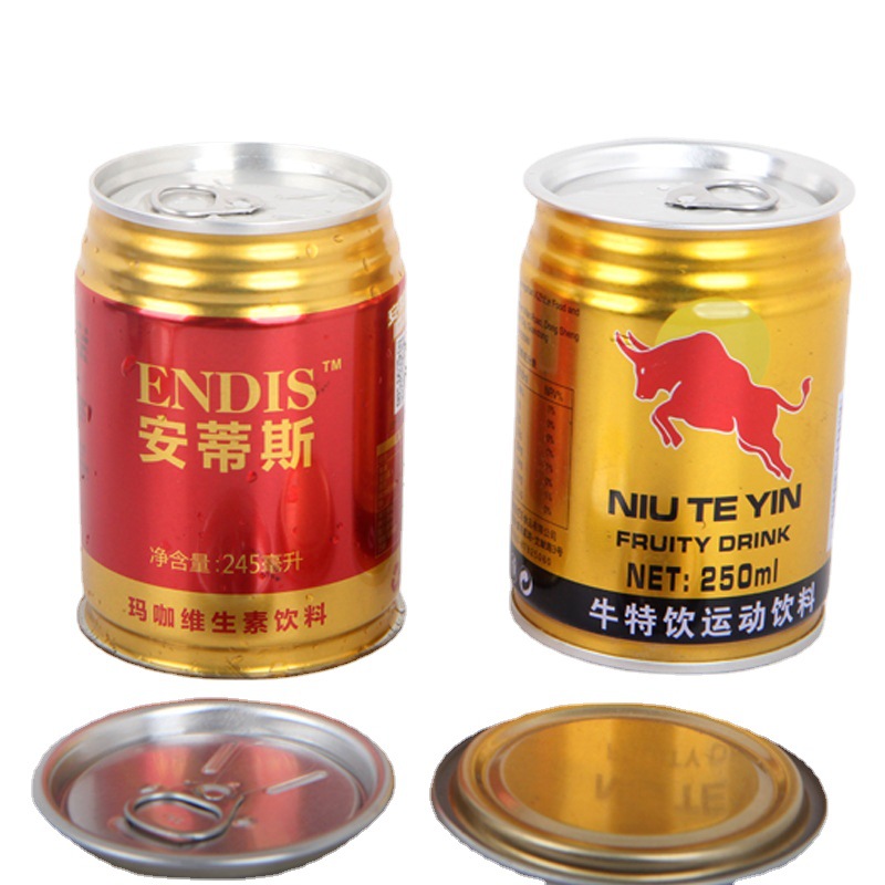 红牛罐型马口铁易拉罐饮料易拉金属罐 通用包装食品罐椰奶罐960ml