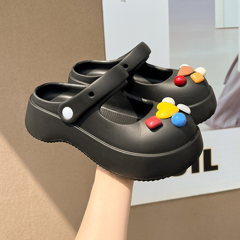 L024 플러스 러브 버클 블랙