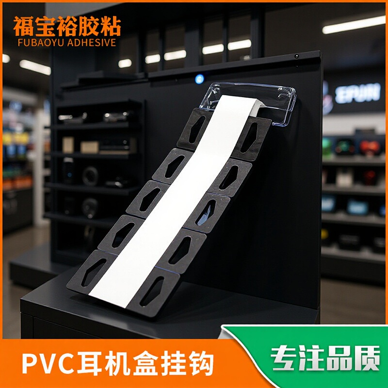 High-Viscosity Pvc/Pet Self-Adhesive Hook Tape for Airplane Holes, Triangular Holes, Round Holes, G-Shaped Pp Self-Adhesive Packaging Box Hooks