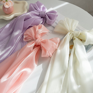 Mother's Day new French snow satin satin fabric bow handmade diy material bouquet packaging accessories decoration