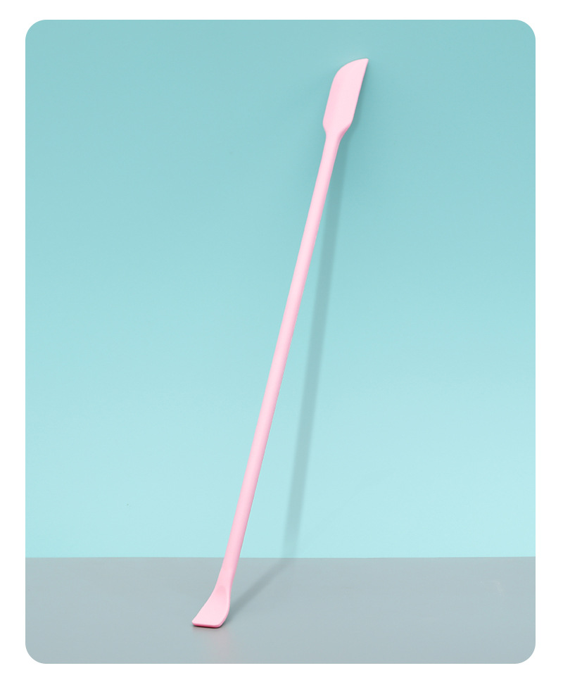 Nuevos cosméticos primicia productos de cuidado de la piel mini silicona de doble cabeza pequeña punta raspador mantequilla mermelada raspador conjunto de 3 piezas