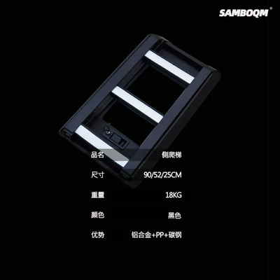 Roof rack: Roof Platform, Wenjie M9 - third-generation-side-ladder-silver