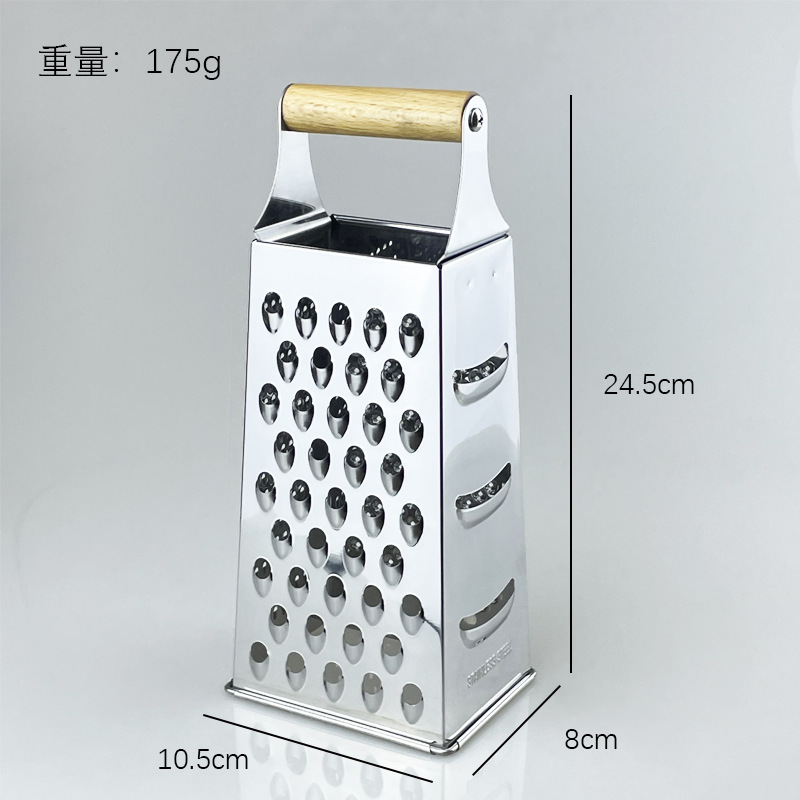 ステンレス木柄削り刀削り器チーズ削り器四面削りチーズ削り器瓜削り|undefined