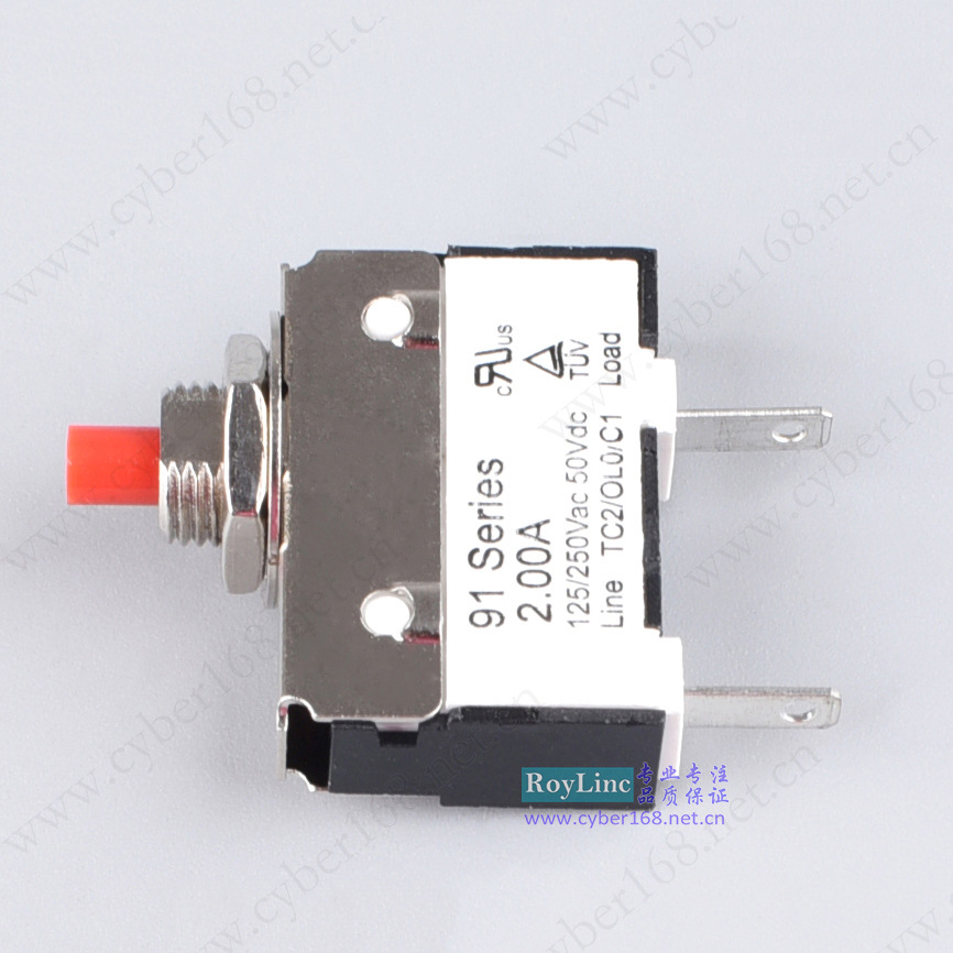 KUOYUH 91 Series 2A电源稳压器断路器过载保护器0.5A-10Amps进口