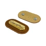 义乌定制服装五金pu标
