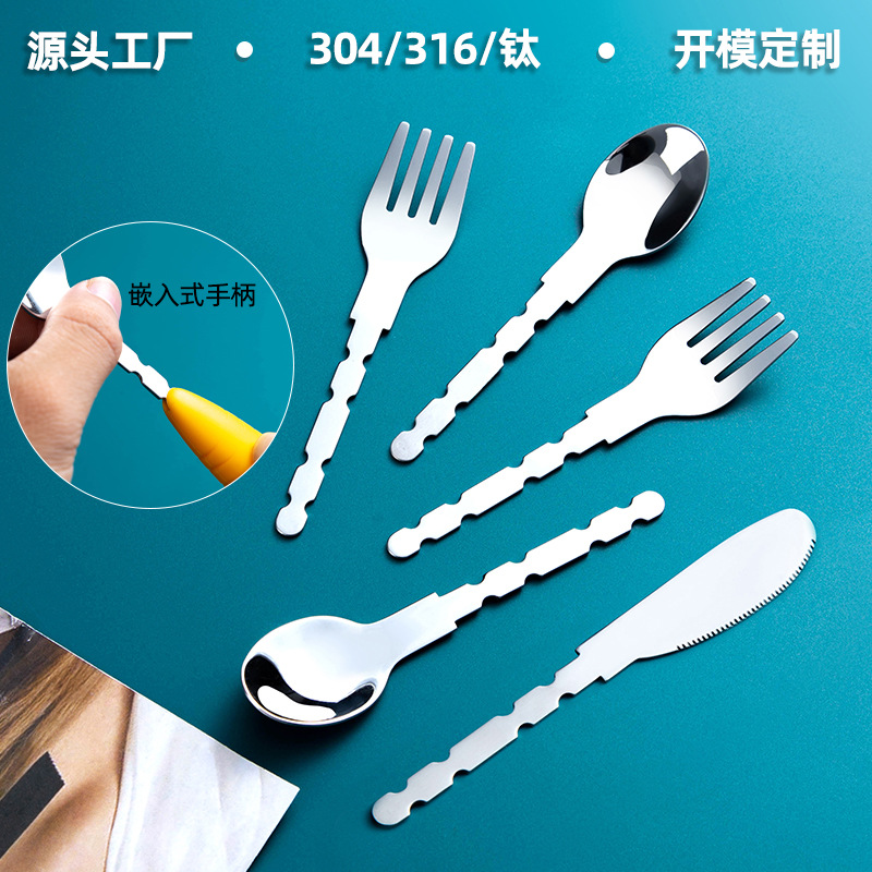Tableware stainless steel for feeding