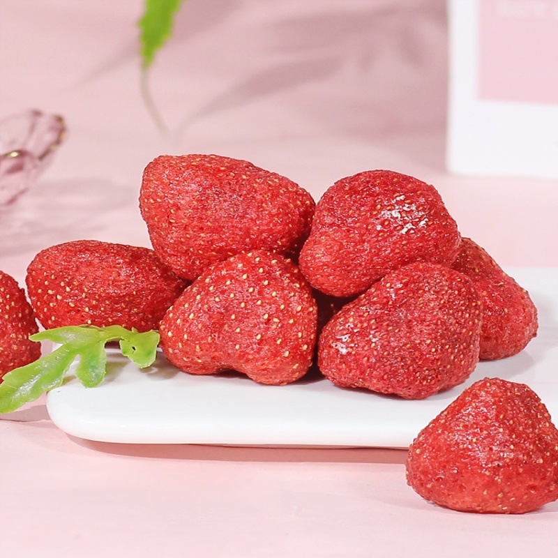 Freeze Dried Fruit Chips Mixed Snack 250g Strawberry Banana Mango Kiwi Peach Preserved Fruit specifications