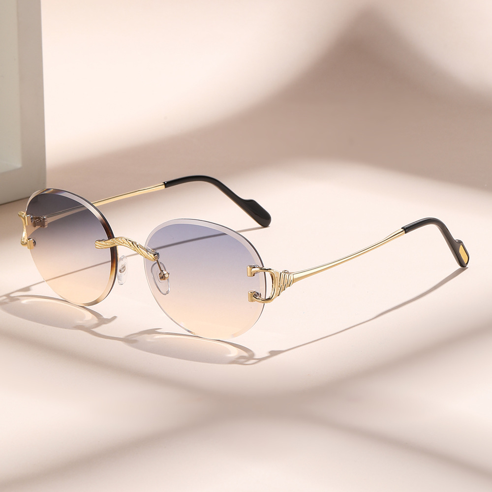 Golden Frame Purple Powder