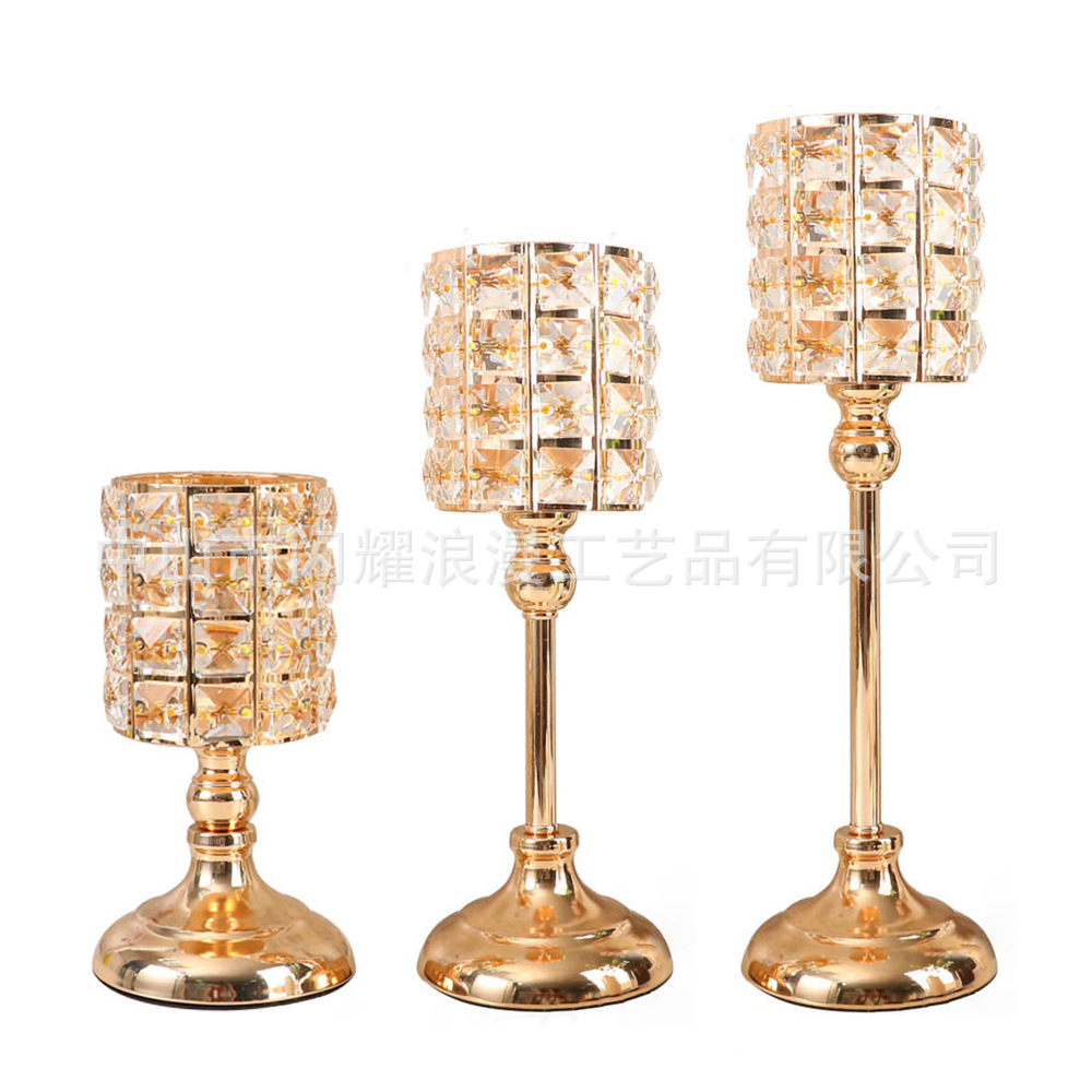 Candelaria transfronteriza metal forjado decoración de decoración de Navidad decoración de bodas artesanía