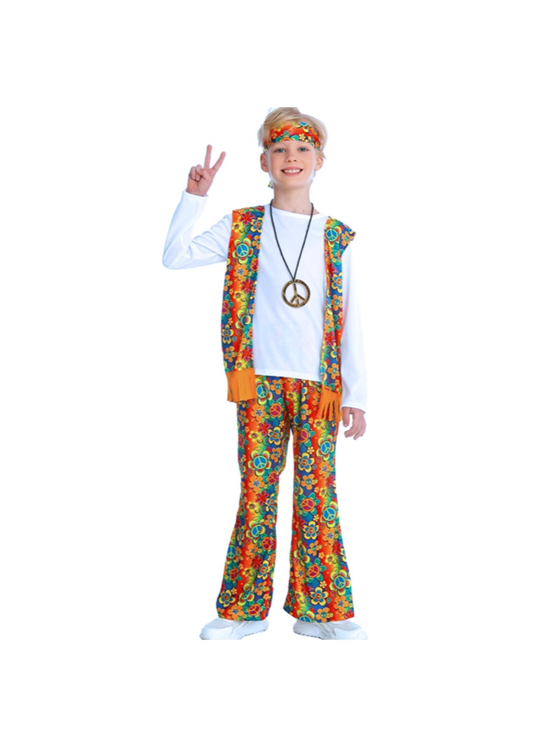New Halloween children's clothing hippie clothes dress up European…