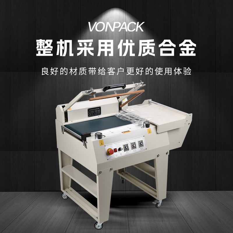 Vipi LY400x300L semiautomático máquina de sellado y corte máquina de envasado de película retráctil caliente máquina de corte retráctil maquillaje té
