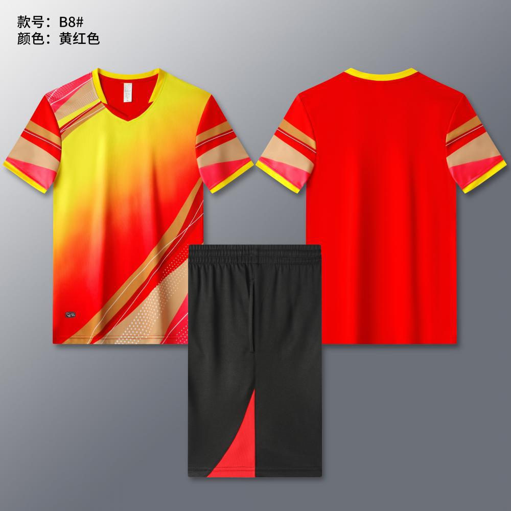Jornada de bádminton, uniformes de voleibol, uniformes de ping-pong, uniformes deportivas, camisetas de cadetes, DIY, secado rápido