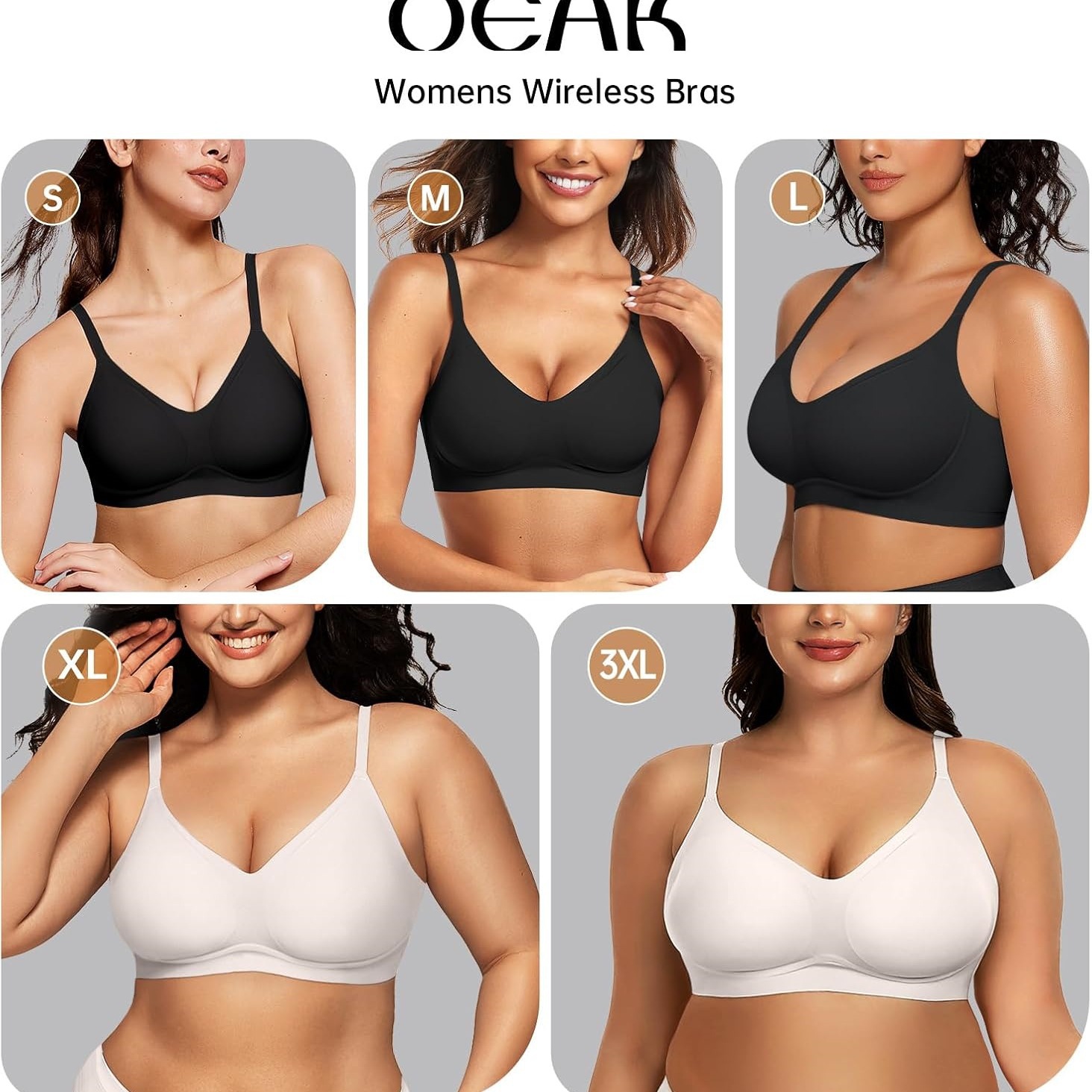 supporting comfortable wireless bra