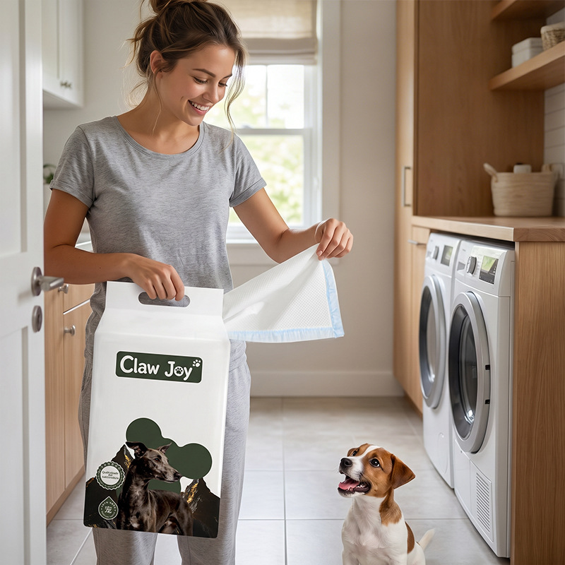 Pet Pee Pads Custom Oem Processing Cross-Border English Custom Packaging Dog Pee Pads Home Care Pee Pads Training