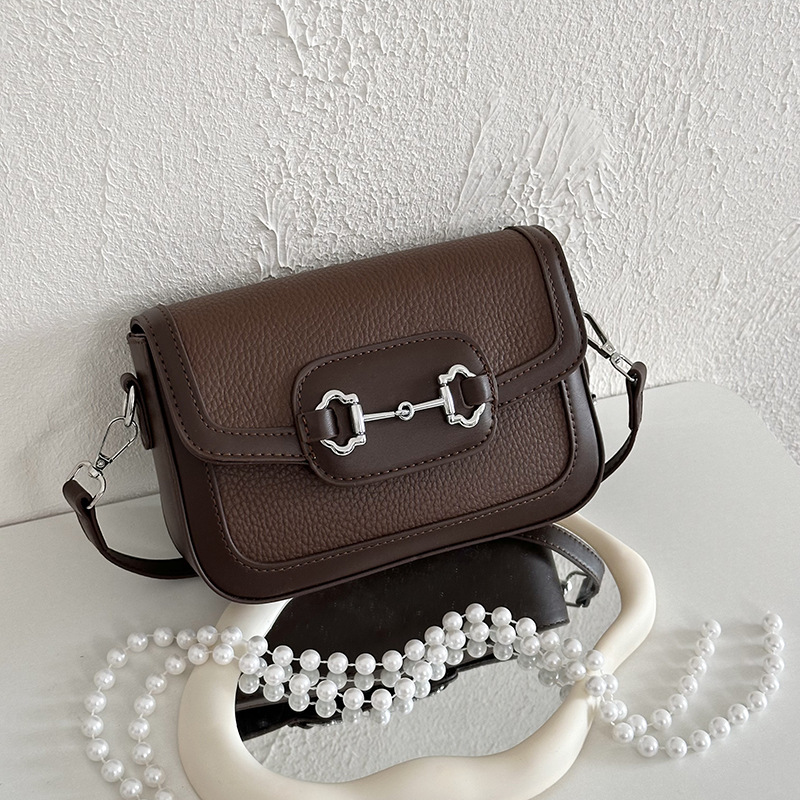 Bolso retro de alta calidad para mujeres 2026 nuevo nicho de moda moda transfronteriza bolsa de hombro mochila pequeña bolsa cuadrada
