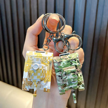 回力坦克模型汽车钥匙扣挂饰背包挂件学生精致钥匙链小礼品批发