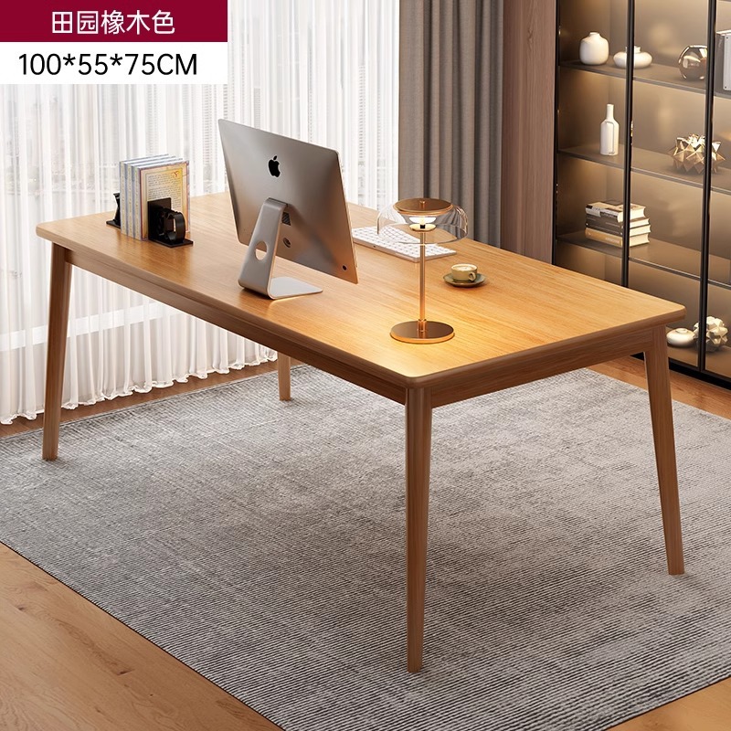 Escritorio para computadora Escritorio de escritorio Escritorio simple y moderno Escritorio para el hogar Dormitorio Escritorio para estudiantes Escritorio de banco de trabajo de tira larga