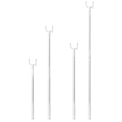 衣叉加粗撑衣杆铝杆可伸缩晾衣杆阳台伸缩晒衣杆家用取衣杆晾衣叉