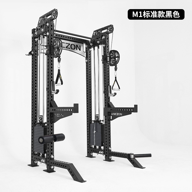 Gimnasio pórtico equipo de fitness hogar marco de sentadilla profunda multifuncional comercial Smith máquina de entrenamiento integral