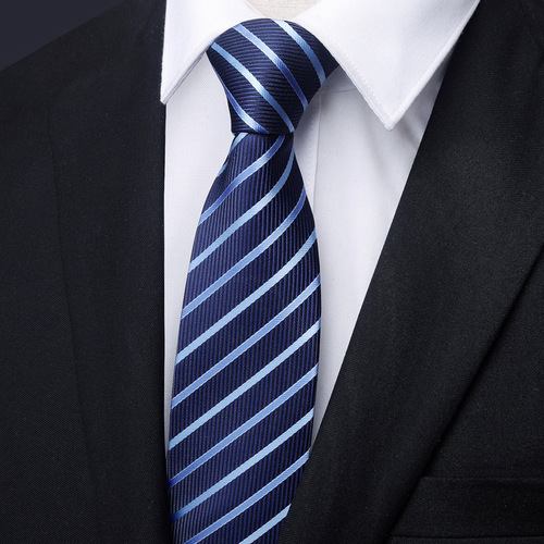 Tie men's business formal wedding groom red black work Korean style zipper style hands-free tie