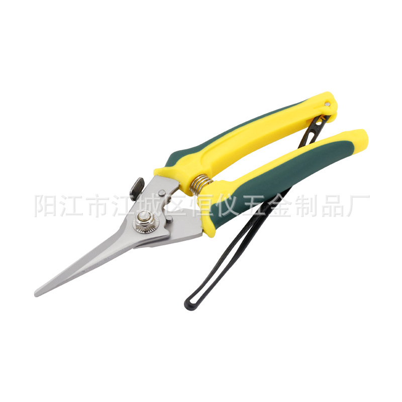 不锈钢树枝剪 家用户外园林工具 盆景工艺剪线槽剪