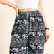 Foreign Trade Elephant Wide Leg Pants for Spring and Summer High Waist Draping Loose Straight Casual Pants Thailand New Women