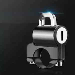 Helmet hook lock, practical motorcycle lock, practical lock for electric vehicle travel safety helmet, anti-theft keychain