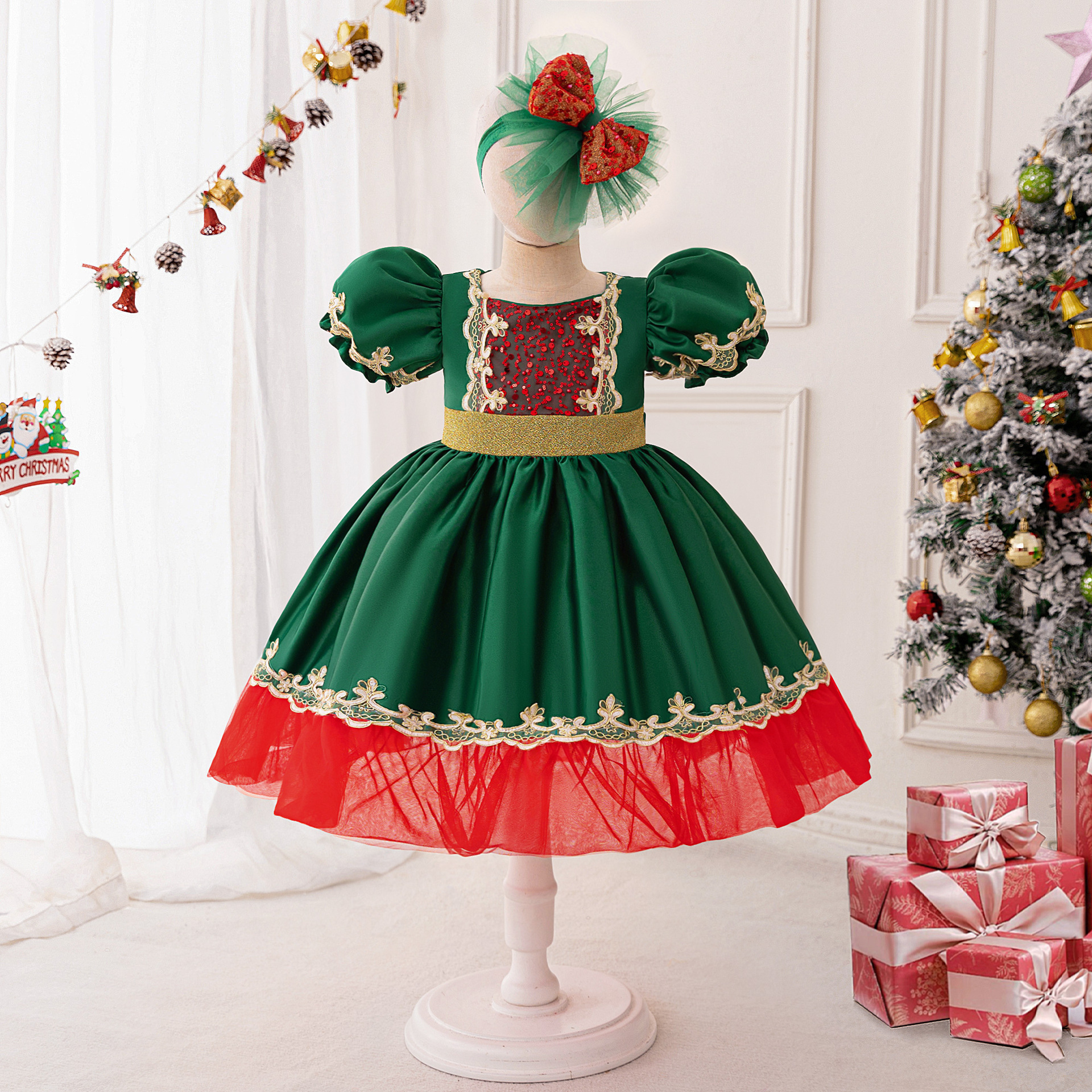 Christmas children's dress