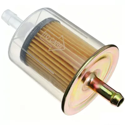 3/8" universal in-line fuel filter for tractor, car, truck, motorcycle gasoline engines