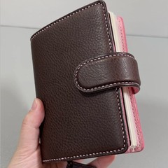 小紅書自作m 5レイシ紋牛皮バインダー本ビジネスプレゼント復古風牛皮ノート帳