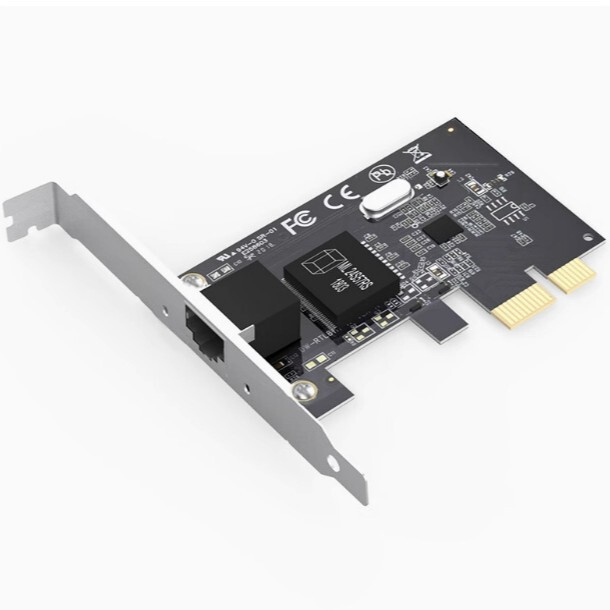 Pci-E Network Card Desktop Drive-Free Wired Network Card Gigabit Network Card 100m Network Card