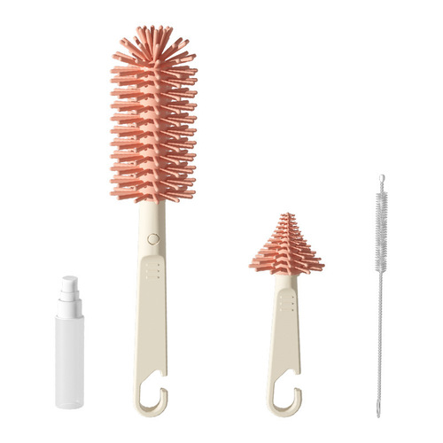 Bottle drying rack draining bottle rack pacifier bottle brush set storage box portable bottle drying rack set