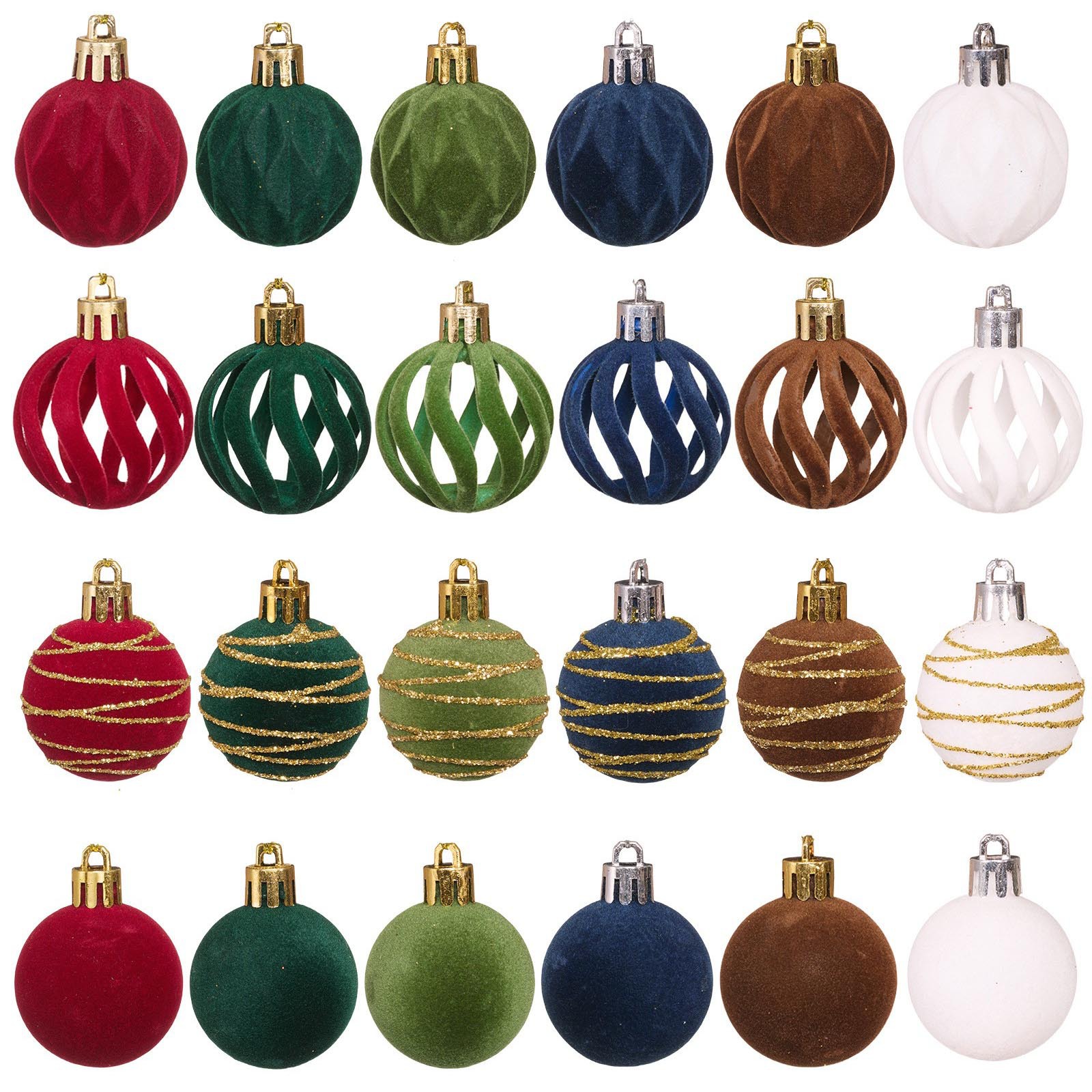 Transfronterizo 4CM12 bola de Navidad de flojo de forma diferente bola de decoración de Navidad decoración boutique