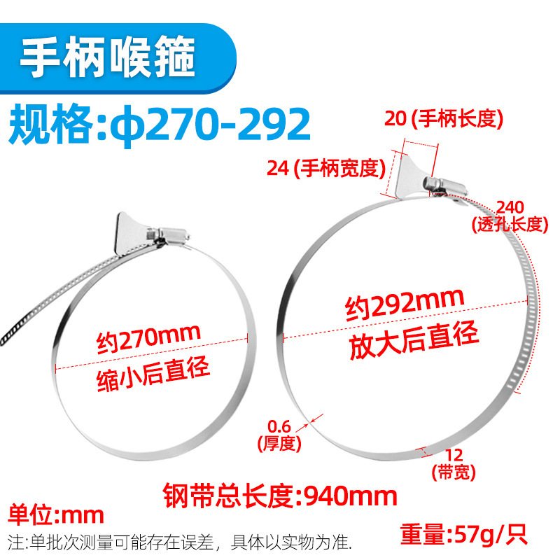 304ステンレス製ハンドル付きの喉のカチューシャ|undefined