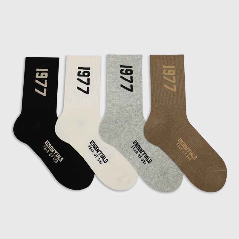 FOG 1977 fashion brand socks FEAR OF GOD Europe and the United States Street ins spring and summer sports socks fashion men and women